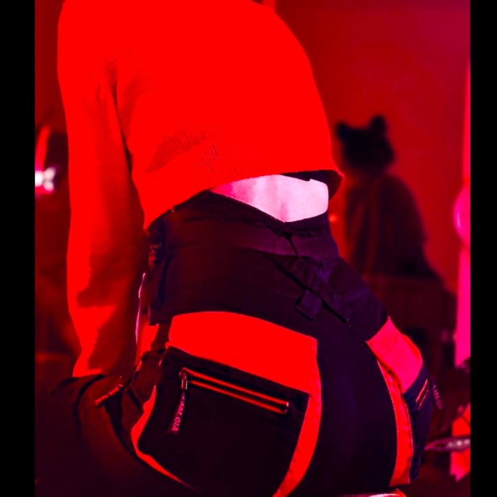 I.am.Gia red cargo pant